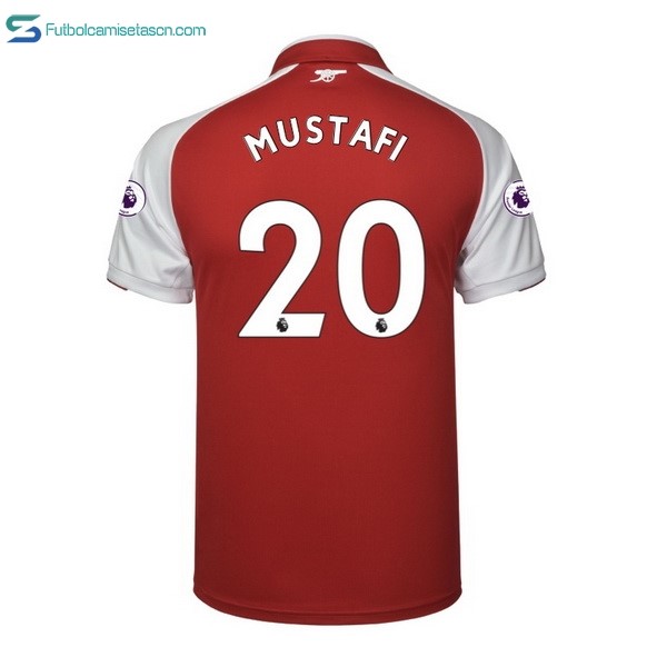 Camiseta Arsenal 1ª Mustafi 2017/18